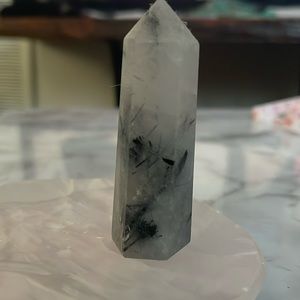 Tourmalinated Quartz Tower